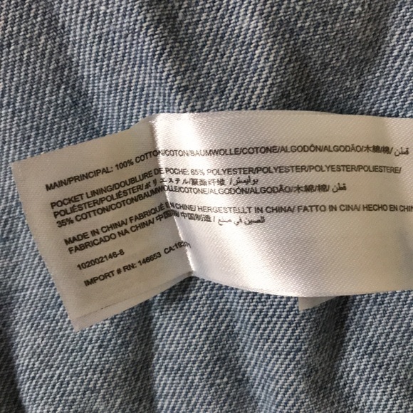 C/MEO Collective Committed Jacket Denim Blue - Picture 11 of 16